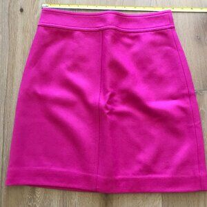J. Crew Princess mini skirt in double-serge wool